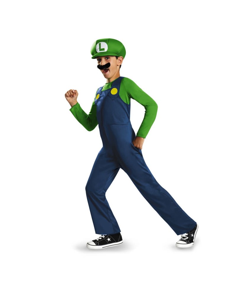 Value Edition Costume d'enfant Luigi Classique