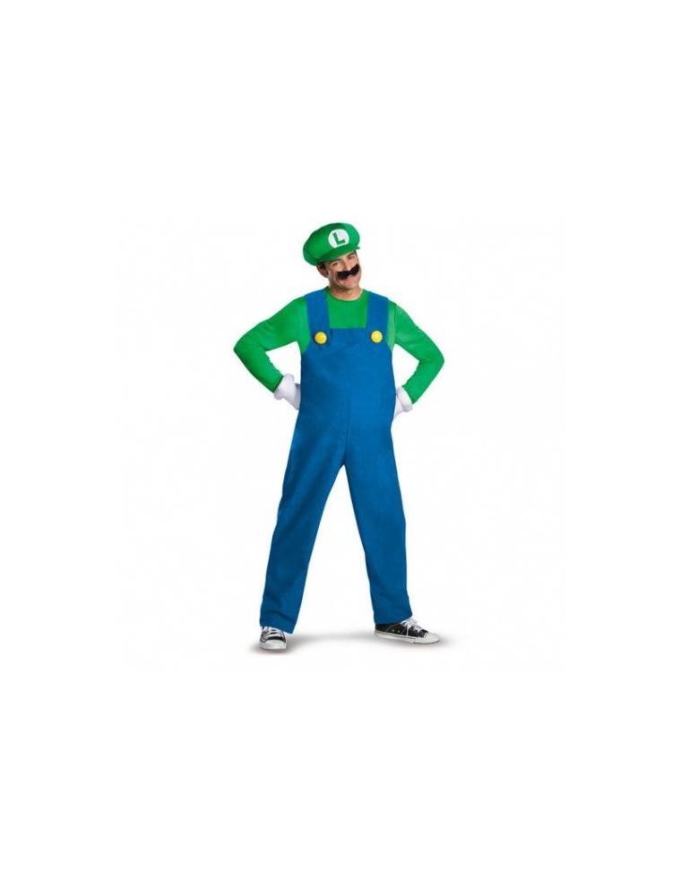 Value Edition Costume adulte Luigi Deluxe