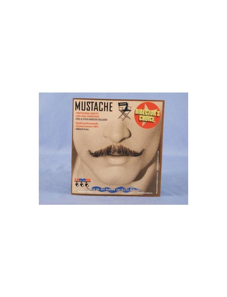 Value Edition MAGICIEN Moustache en Cheveux Humains