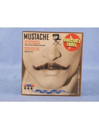 Value Edition MAGICIEN Moustache en Cheveux Humains