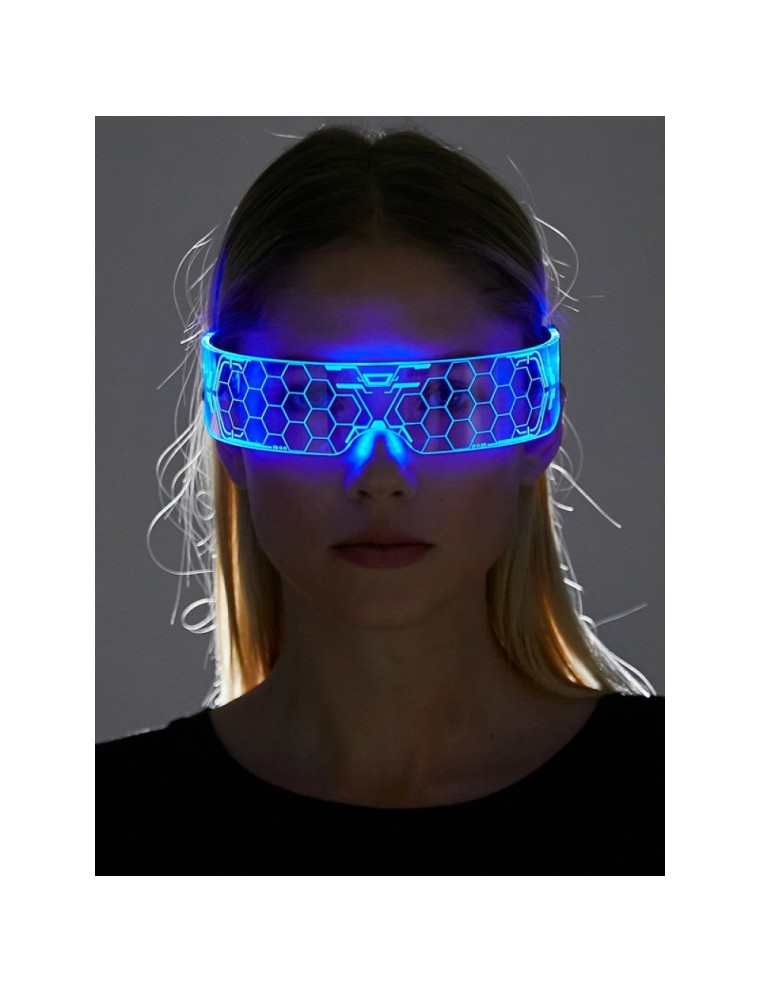 Value Edition Lunettes Cyberpunk futuristes 37 LED