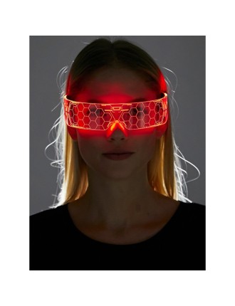 Value Edition Lunettes Cyberpunk futuristes 37 LED