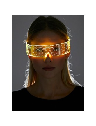 Value Edition Lunettes Cyberpunk futuristes 37 LED