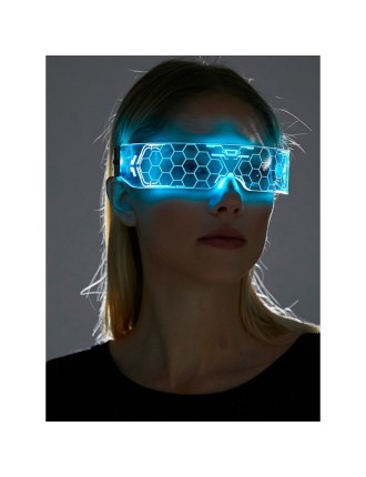 Value Edition Lunettes Cyberpunk futuristes 37 LED