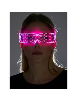 Value Edition Lunettes Cyberpunk futuristes 37 LED