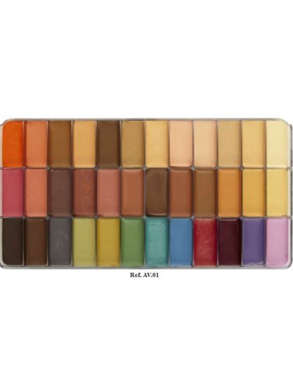 Value Edition Palette fard crème Maqpro 36 couleurs