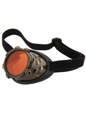 Value Edition Lunettes CyberSteam Eyepatch - Or/Orange