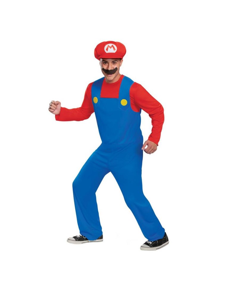 Value Edition Costume adulte Mario classique