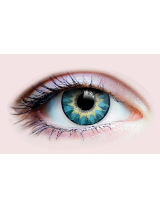 Value Edition Lentilles de couleur Delightful Azure - bleu