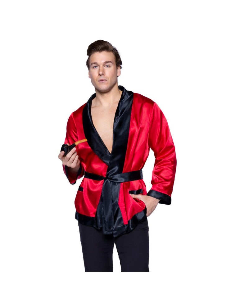 Value Edition Veste rouge et ceinture pour homme