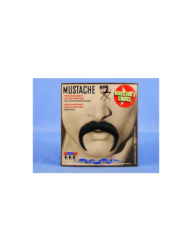 Value Edition Moustache en cheveux humains mexicains