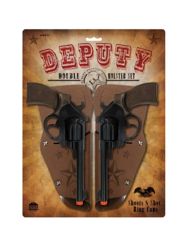 Value Edition Ensemble de pistolets et étuis western Deputy