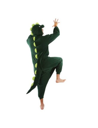 Value Edition Kigurumi de Dinosaure vert- Costume onesie adulte