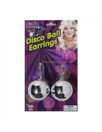 Value Edition Boucles d'oreilles Boule à facettes - Argent