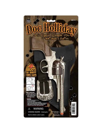 Value Edition Doc Holiday Pistolet et étuis cowboy