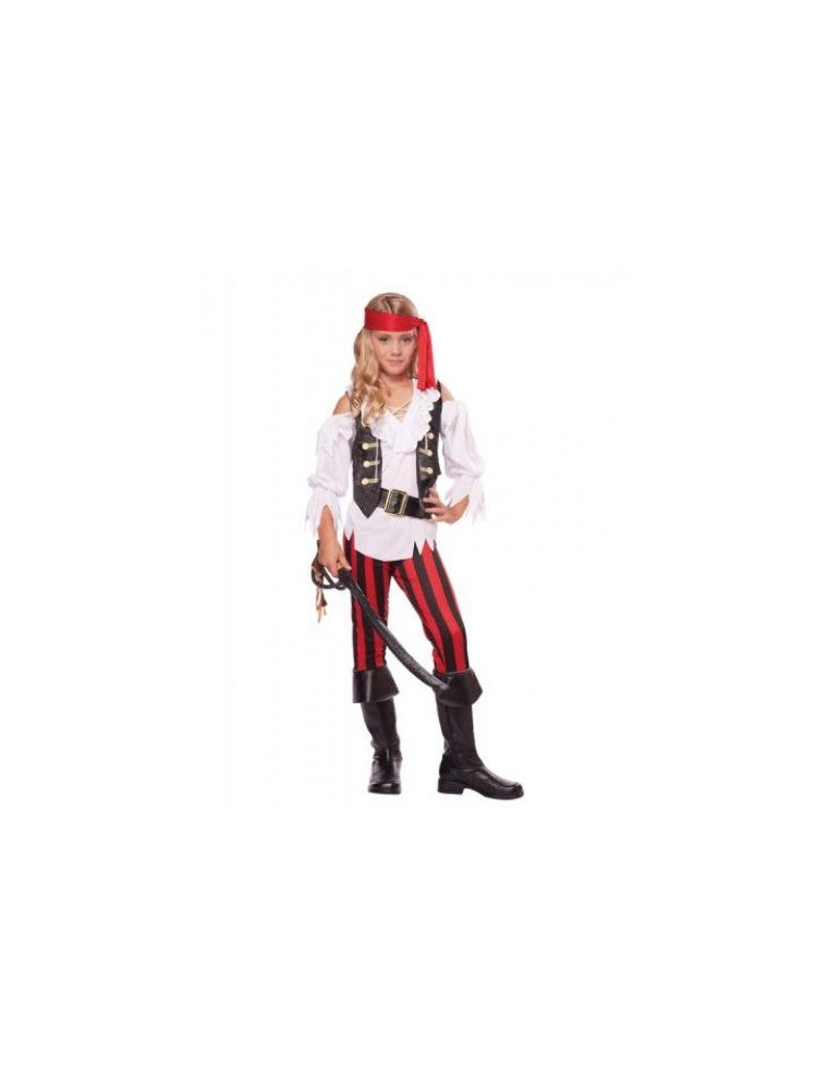 Value Edition Costume d'enfant pirate chic