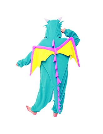 Value Edition Kigurumi Dragon bleu - Costume onesie adulte