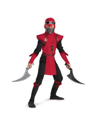 Value Edition Costume d'enfant Ninja Viper Rouge