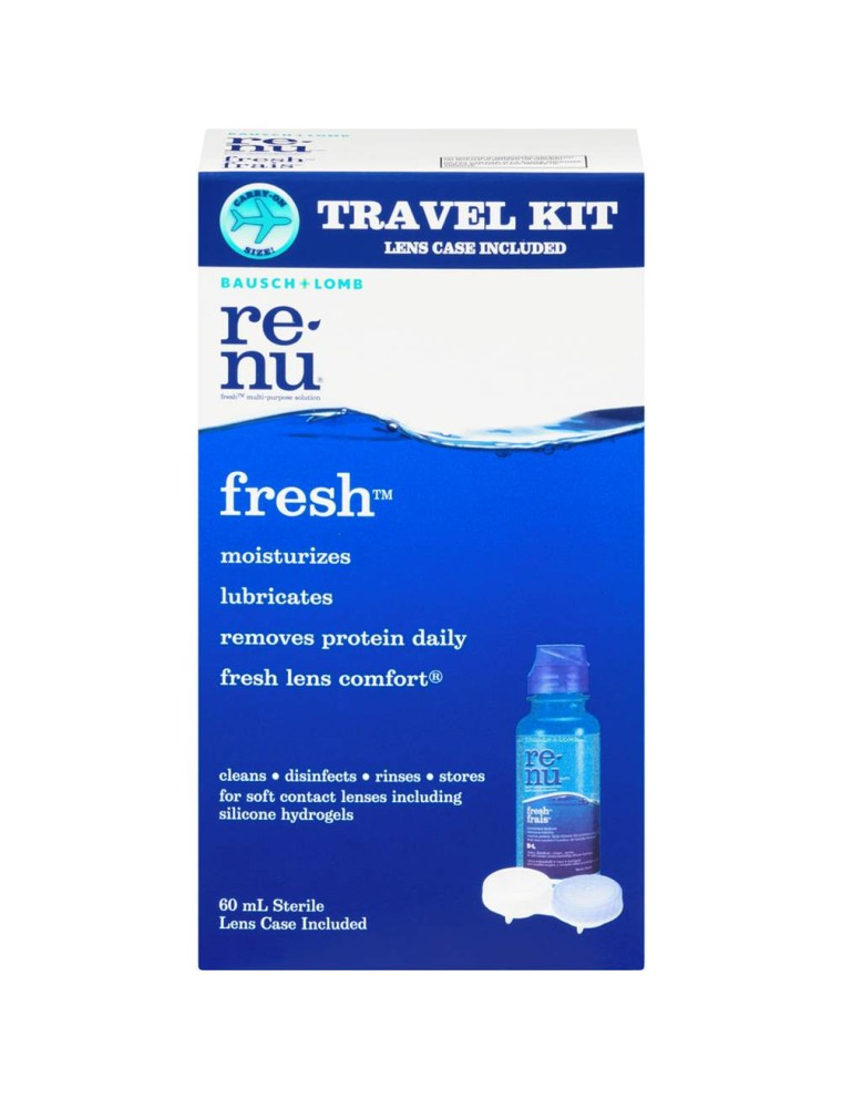 Value Edition Renu Solution pour lentilles kit Fresh - 60ml