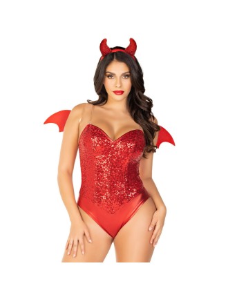 Value Edition Kit de diablesse strass - rouge