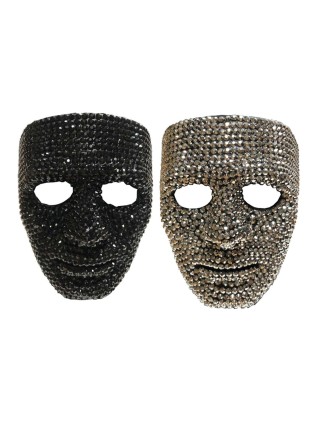 Value Edition Masque d'homme en strass