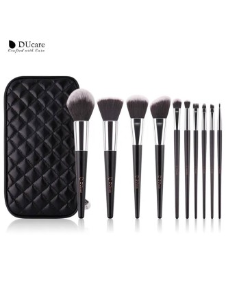 Value Edition DUcare 10 pinceaux de maquillage et sac