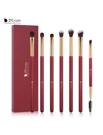 Value Edition DUcare Lot de 7 pinceaux synthétiques pour le maquillage des yeux