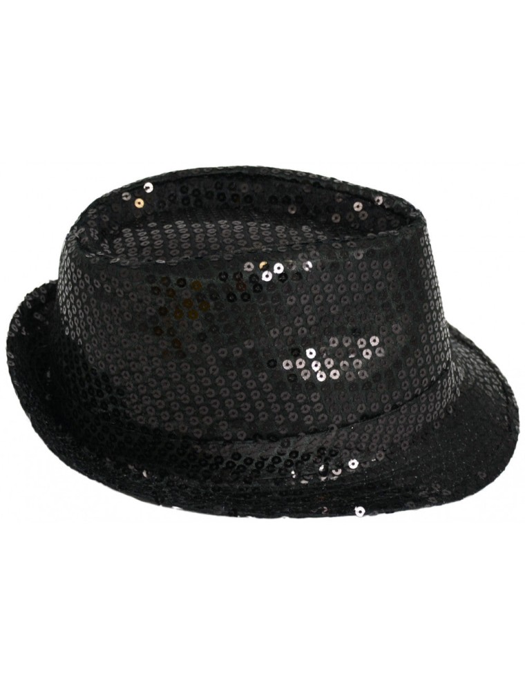 Value Edition Chapeau Fedora en sequins