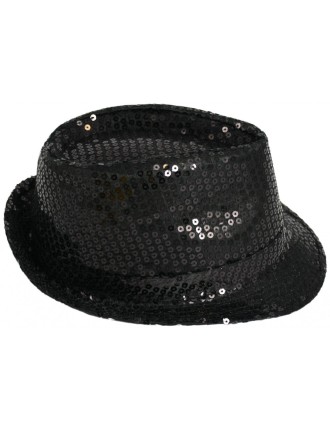 Value Edition Chapeau Fedora en sequins