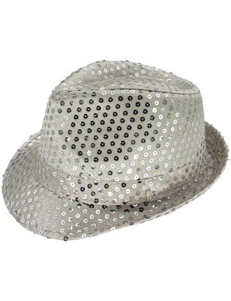 Value Edition Chapeau Fedora à Paillettes