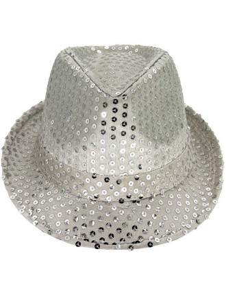 Value Edition Chapeau Fedora à Paillettes