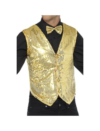 Value Edition Gilet à sequins - Hommes