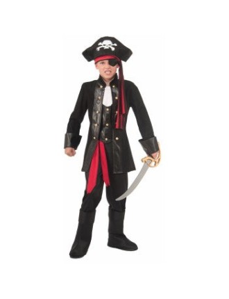 Value Edition Costume d'enfant de pirate des SEPT MERS