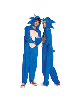 Value Edition Costume adulte Sonic Movie - Unisexe