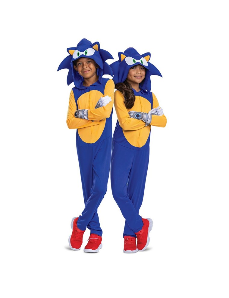 Value Edition Costume d'enfant Sonic Prime Classic