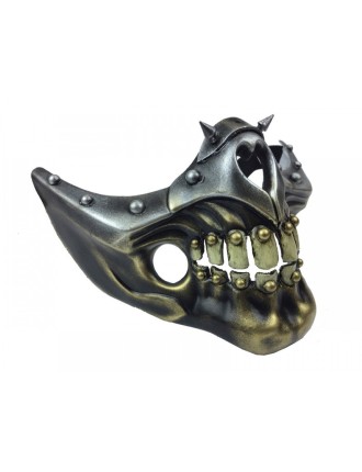 Value Edition Masque steampunk demi-visage avec dents