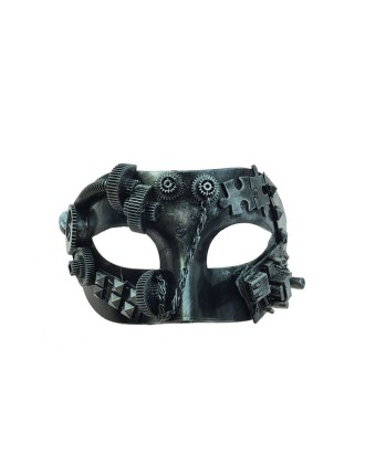 Value Edition Masque homme Steampunk avec engrenages et chaîne