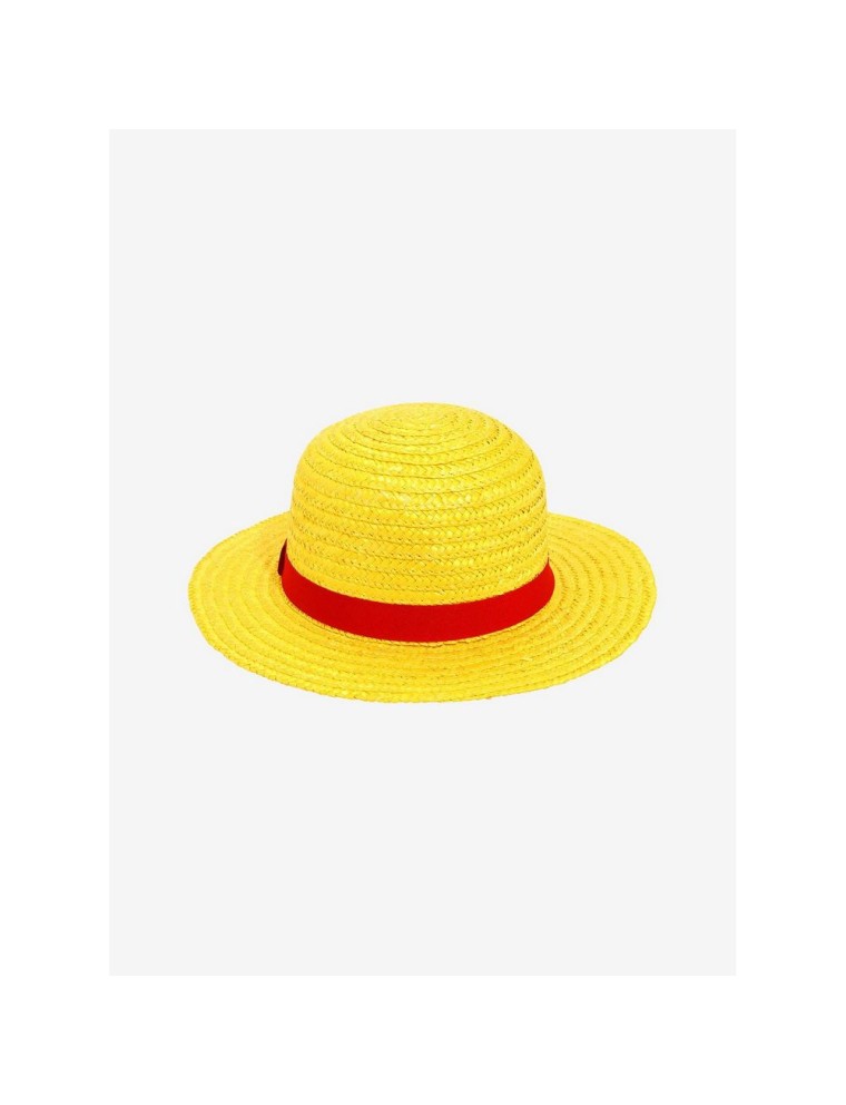 Value Edition Chapeau de paille Pirate Loof jaune avec bande rouge