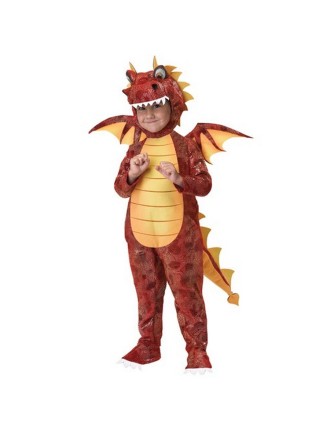 Value Edition Costume de dragon cracheur de feu pour tout-petit