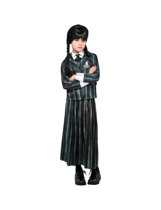 Value Edition Uniforme pour enfants de l'Académie Wednesday Nevermore