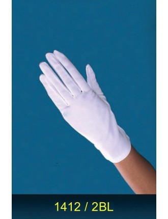 Value Edition Gants en nylon blancs 1412-2BL