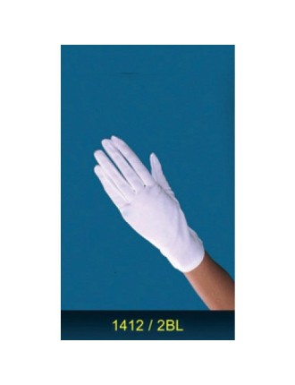 Value Edition Gants en nylon blancs 1412-2BL