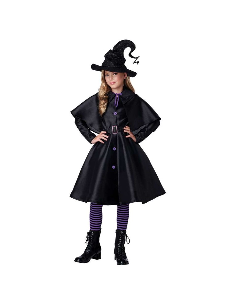 Value Edition Costume de manteau de coven de sorcière - Enfant