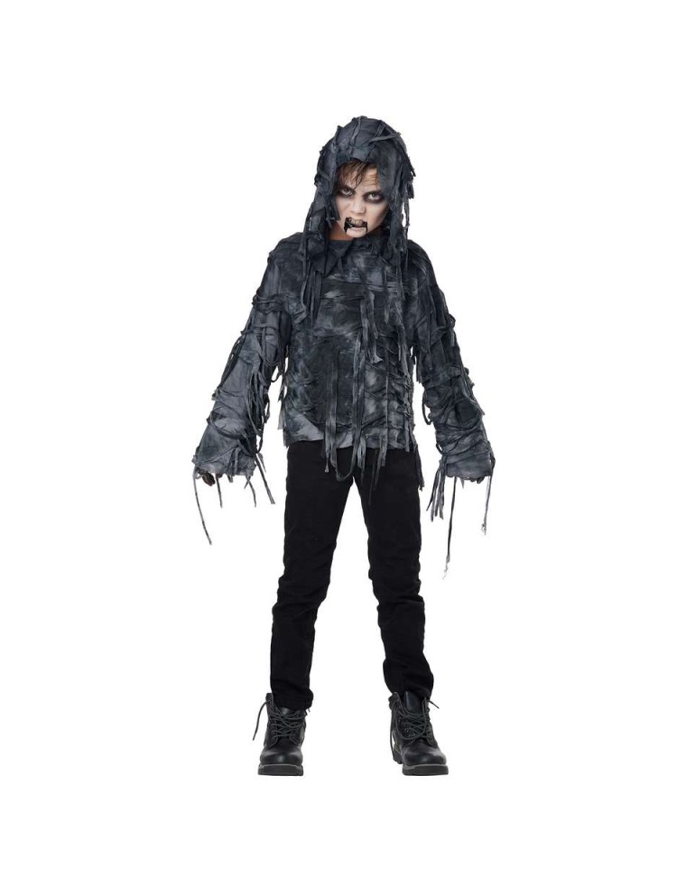 Value Edition Haut à capuche de zombie Costume d'enfant