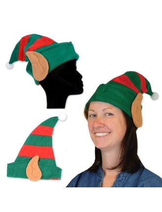 Value Edition Chapeau lutin de Noël avec oreilles