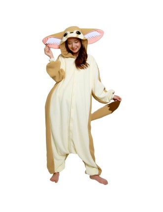 Value Edition Kigurumi de Renard Fennec - Costume onesie adulte