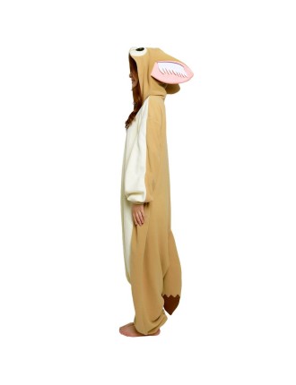 Value Edition Kigurumi de Renard Fennec - Costume onesie adulte