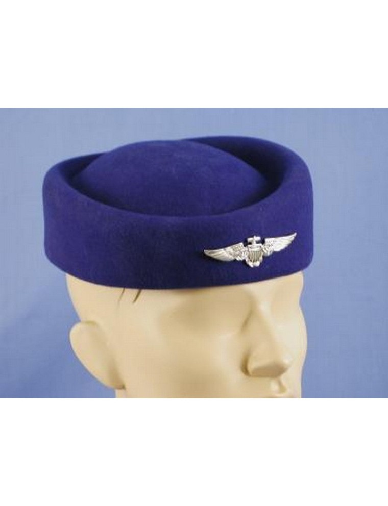 Value Edition Chapeau d'agent de bord - Bleu Taille unique Bleu