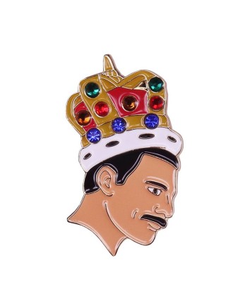 Value Edition Freddie Mercury épingle le badge du chanteur Queen