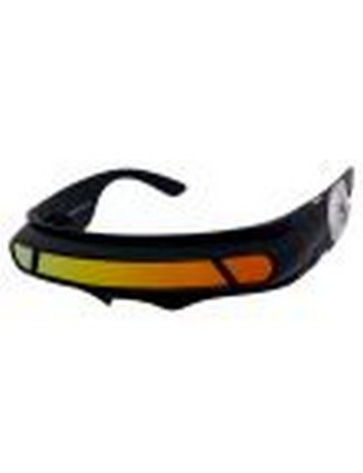 Value Edition Lunettes futuristes Robot Wrap Shield ARV- Assorties